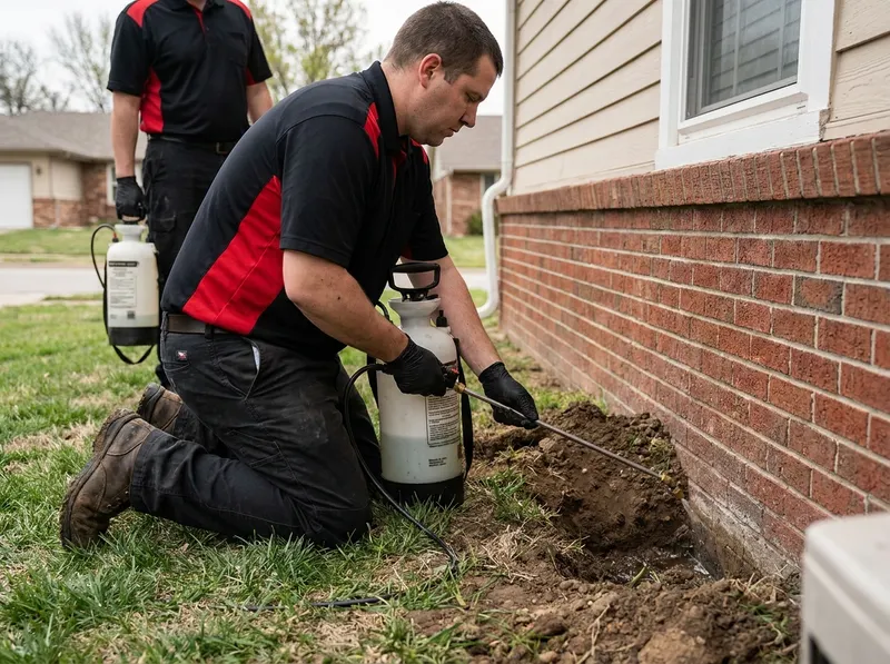 Subterranean Termite Treatment in Wichita, KS
